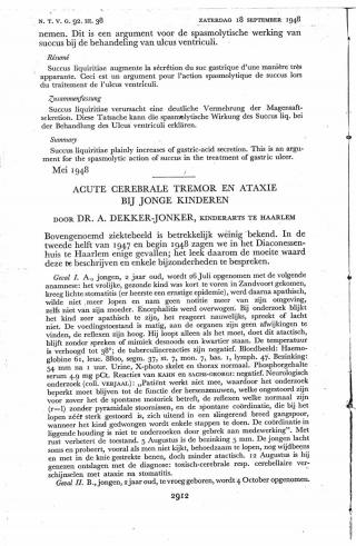 Eerste pagina van het artikel zoals het is gepubliceerd in het tijdschrift