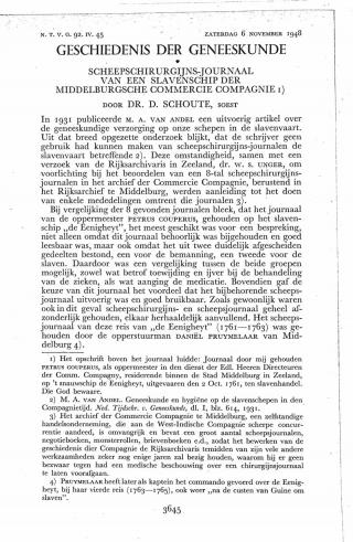 Eerste pagina van het artikel zoals het is gepubliceerd in het tijdschrift