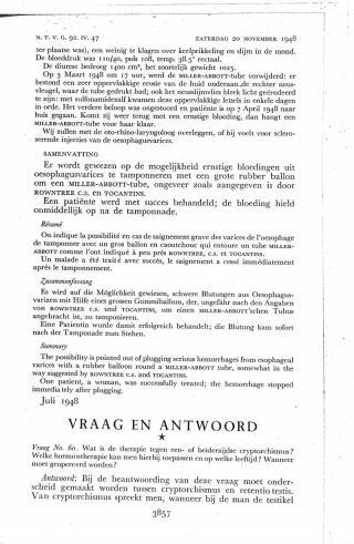 Eerste pagina van het artikel zoals het is gepubliceerd in het tijdschrift