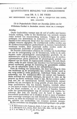 Eerste pagina van het artikel zoals het is gepubliceerd in het tijdschrift