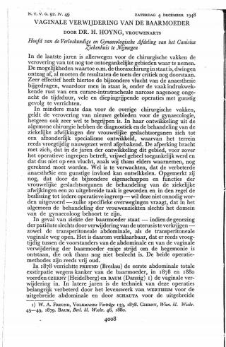 Eerste pagina van het artikel zoals het is gepubliceerd in het tijdschrift