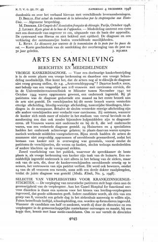 Eerste pagina van het artikel zoals het is gepubliceerd in het tijdschrift