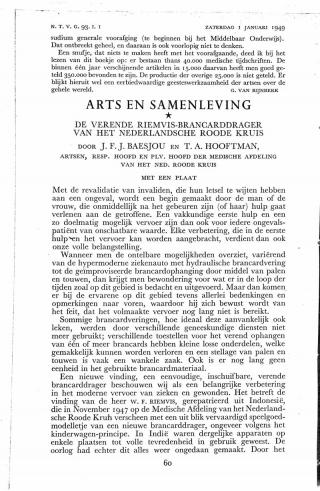 Eerste pagina van het artikel zoals het is gepubliceerd in het tijdschrift