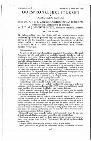 Eerste pagina van het artikel zoals het is gepubliceerd in het tijdschrift