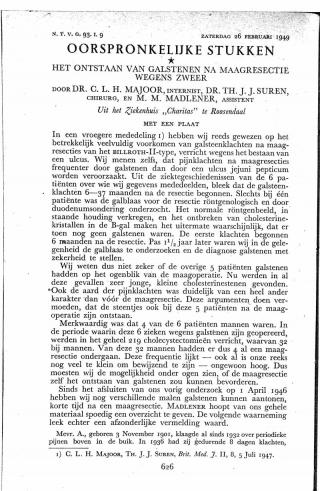 Eerste pagina van het artikel zoals het is gepubliceerd in het tijdschrift