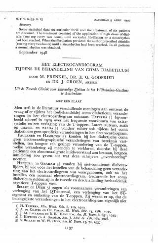 Eerste pagina van het artikel zoals het is gepubliceerd in het tijdschrift