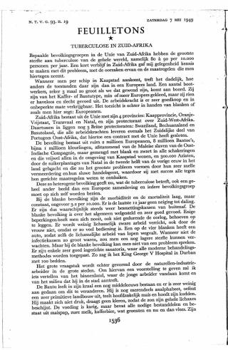 Eerste pagina van het artikel zoals het is gepubliceerd in het tijdschrift