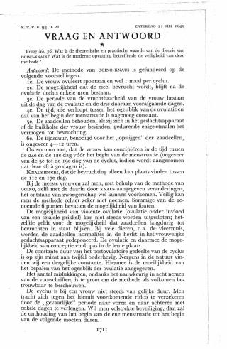 Eerste pagina van het artikel zoals het is gepubliceerd in het tijdschrift