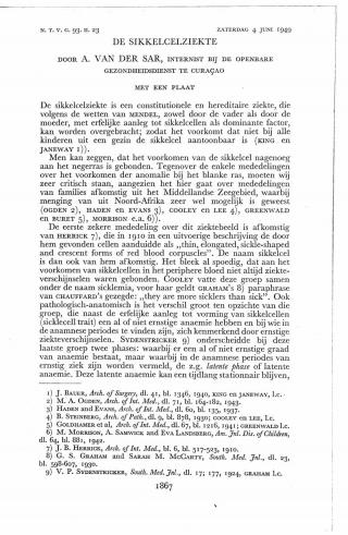 Eerste pagina van het artikel zoals het is gepubliceerd in het tijdschrift