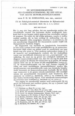 Eerste pagina van het artikel zoals het is gepubliceerd in het tijdschrift