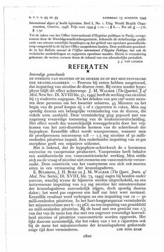 Eerste pagina van het artikel zoals het is gepubliceerd in het tijdschrift