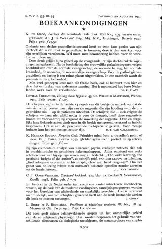 Eerste pagina van het artikel zoals het is gepubliceerd in het tijdschrift