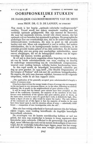 Eerste pagina van het artikel zoals het is gepubliceerd in het tijdschrift