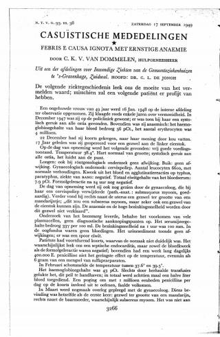 Eerste pagina van het artikel zoals het is gepubliceerd in het tijdschrift