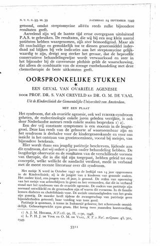 Eerste pagina van het artikel zoals het is gepubliceerd in het tijdschrift