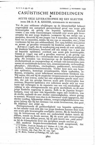 Eerste pagina van het artikel zoals het is gepubliceerd in het tijdschrift