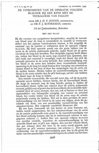 Eerste pagina van het artikel zoals het is gepubliceerd in het tijdschrift