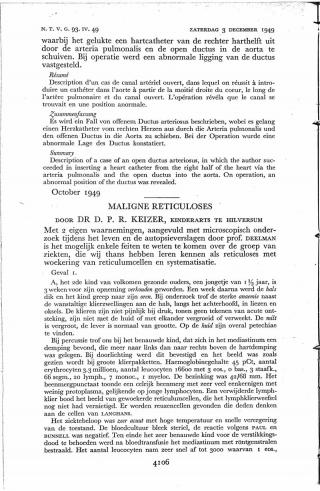 Eerste pagina van het artikel zoals het is gepubliceerd in het tijdschrift