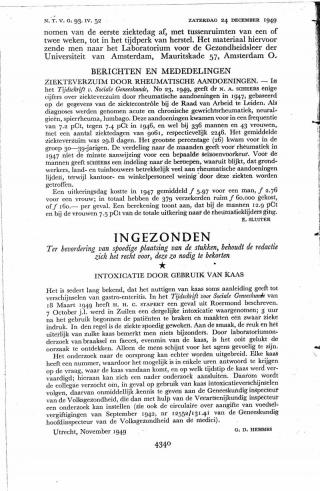 Eerste pagina van het artikel zoals het is gepubliceerd in het tijdschrift