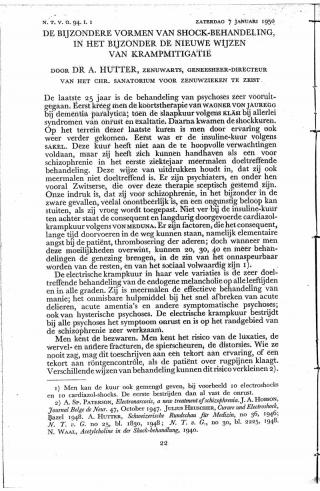 Eerste pagina van het artikel zoals het is gepubliceerd in het tijdschrift