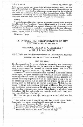 Eerste pagina van het artikel zoals het is gepubliceerd in het tijdschrift