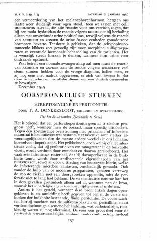 Eerste pagina van het artikel zoals het is gepubliceerd in het tijdschrift