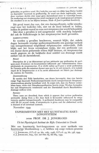 Eerste pagina van het artikel zoals het is gepubliceerd in het tijdschrift