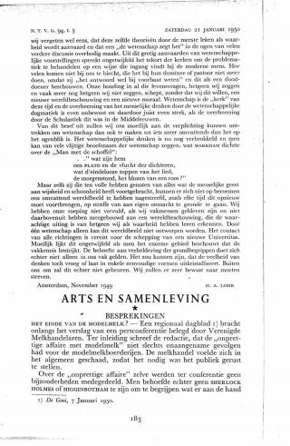 Eerste pagina van het artikel zoals het is gepubliceerd in het tijdschrift