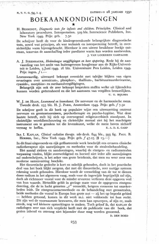 Eerste pagina van het artikel zoals het is gepubliceerd in het tijdschrift