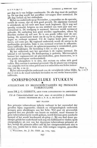 Eerste pagina van het artikel zoals het is gepubliceerd in het tijdschrift