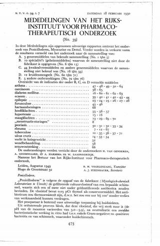 Eerste pagina van het artikel zoals het is gepubliceerd in het tijdschrift