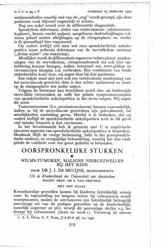 Eerste pagina van het artikel zoals het is gepubliceerd in het tijdschrift