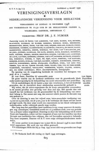 Eerste pagina van het artikel zoals het is gepubliceerd in het tijdschrift