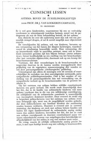 Eerste pagina van het artikel zoals het is gepubliceerd in het tijdschrift