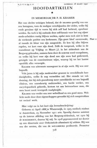Eerste pagina van het artikel zoals het is gepubliceerd in het tijdschrift
