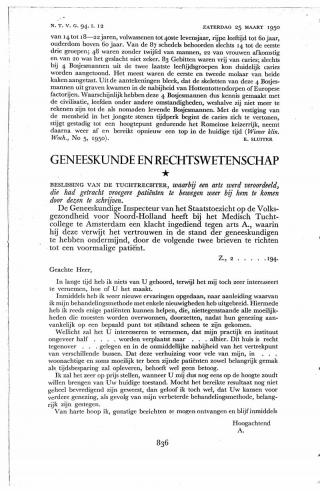 Eerste pagina van het artikel zoals het is gepubliceerd in het tijdschrift