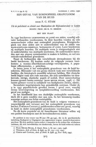 Eerste pagina van het artikel zoals het is gepubliceerd in het tijdschrift