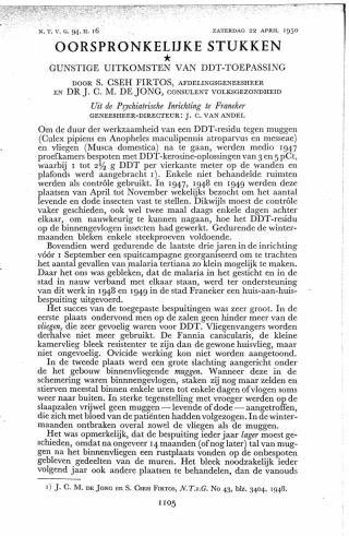 Eerste pagina van het artikel zoals het is gepubliceerd in het tijdschrift