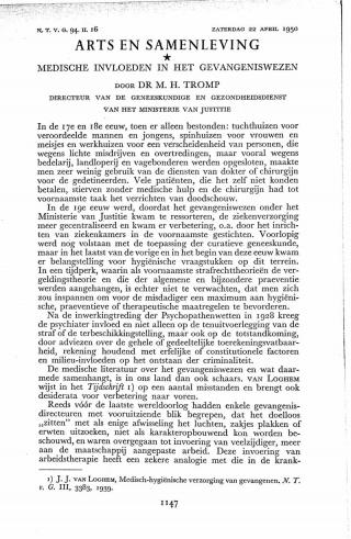 Eerste pagina van het artikel zoals het is gepubliceerd in het tijdschrift