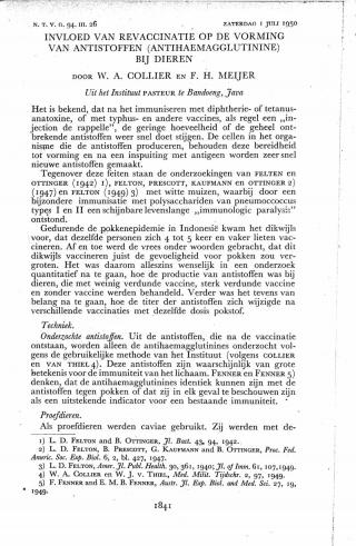 Eerste pagina van het artikel zoals het is gepubliceerd in het tijdschrift