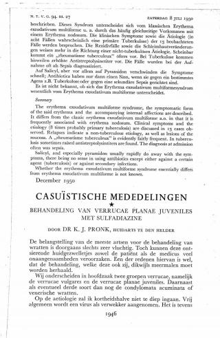 Eerste pagina van het artikel zoals het is gepubliceerd in het tijdschrift