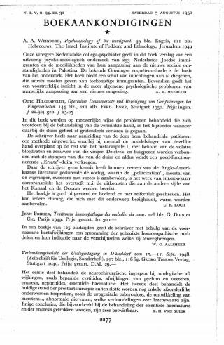 Eerste pagina van het artikel zoals het is gepubliceerd in het tijdschrift