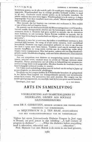 Eerste pagina van het artikel zoals het is gepubliceerd in het tijdschrift