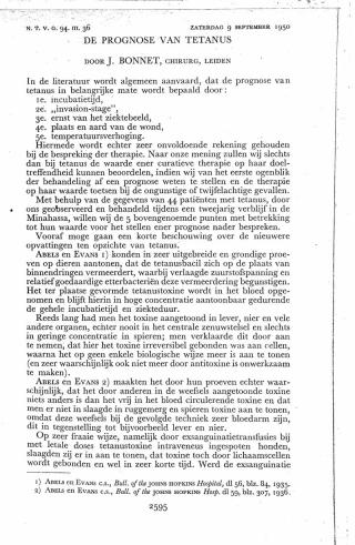 Eerste pagina van het artikel zoals het is gepubliceerd in het tijdschrift