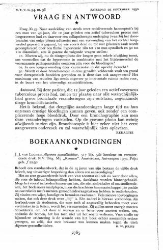 Eerste pagina van het artikel zoals het is gepubliceerd in het tijdschrift