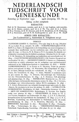 Eerste pagina van het artikel zoals het is gepubliceerd in het tijdschrift