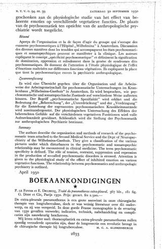 Eerste pagina van het artikel zoals het is gepubliceerd in het tijdschrift