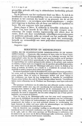 Eerste pagina van het artikel zoals het is gepubliceerd in het tijdschrift