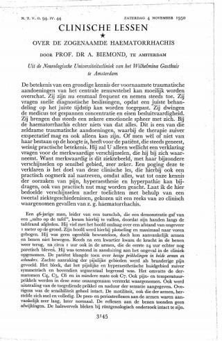 Eerste pagina van het artikel zoals het is gepubliceerd in het tijdschrift