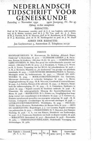 Eerste pagina van het artikel zoals het is gepubliceerd in het tijdschrift